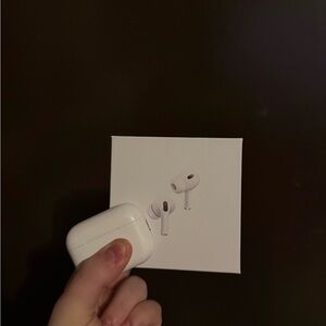 White Wireless Earbuds with Charging Case